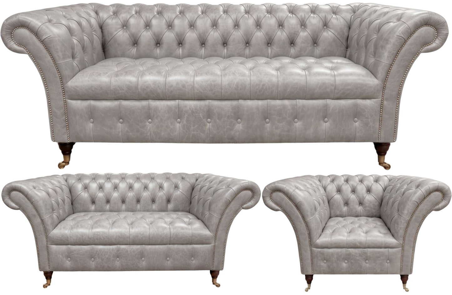 The Buckingham Chesterfield 3 Piece Suite