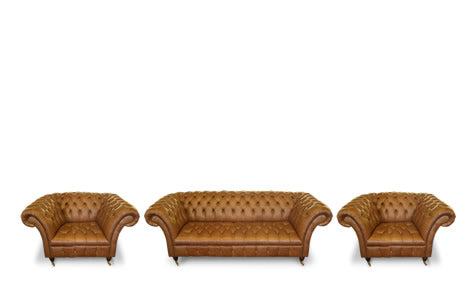 The Buckingham Chesterfield 3 Piece Suite