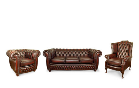 The Chamberlain Chesterfield 3 Piece Suite