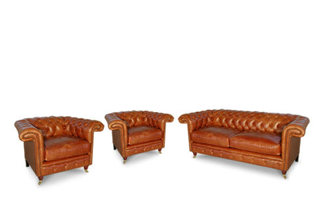 The Chelsea Chesterfield 3 Piece Suite