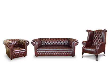 The Churchill Chesterfield 3 Piece Suite