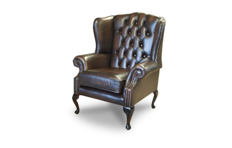 The Georgian Chesterfield Queen Anne Chair