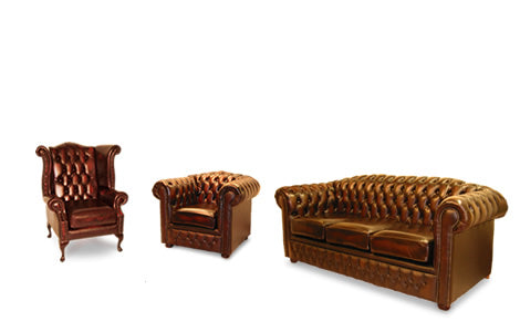 The Royale Chesterfield 3 Piece Suite