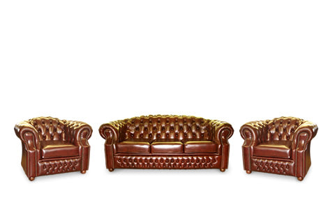 The Windsor Chesterfield 3 Piece Suite