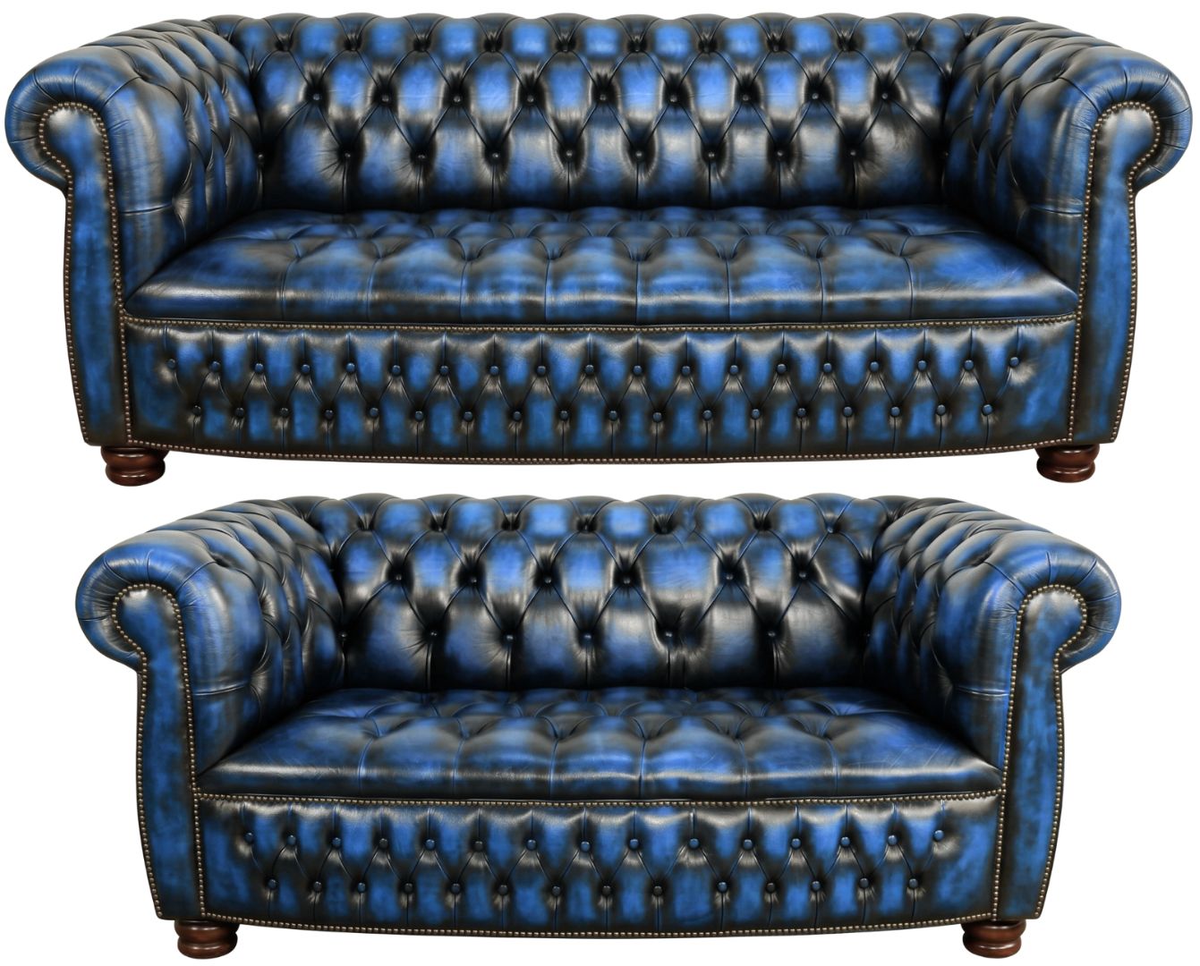 The Balmoral Chesterfield 3 Piece Suite