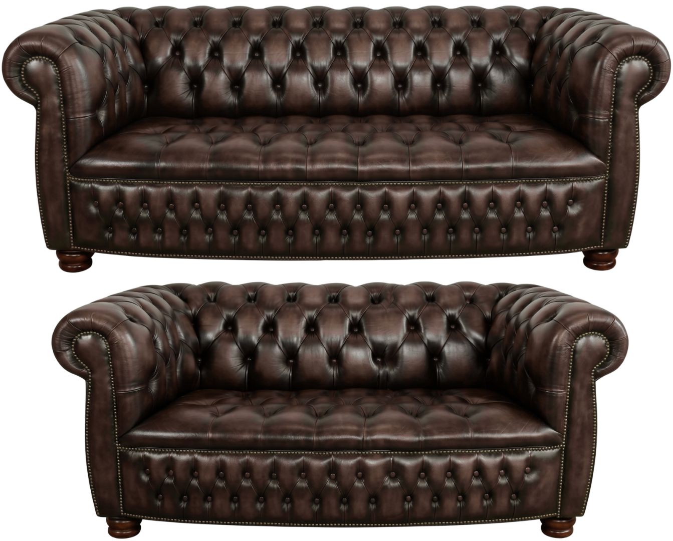 The Balmoral Chesterfield 3 Piece Suite