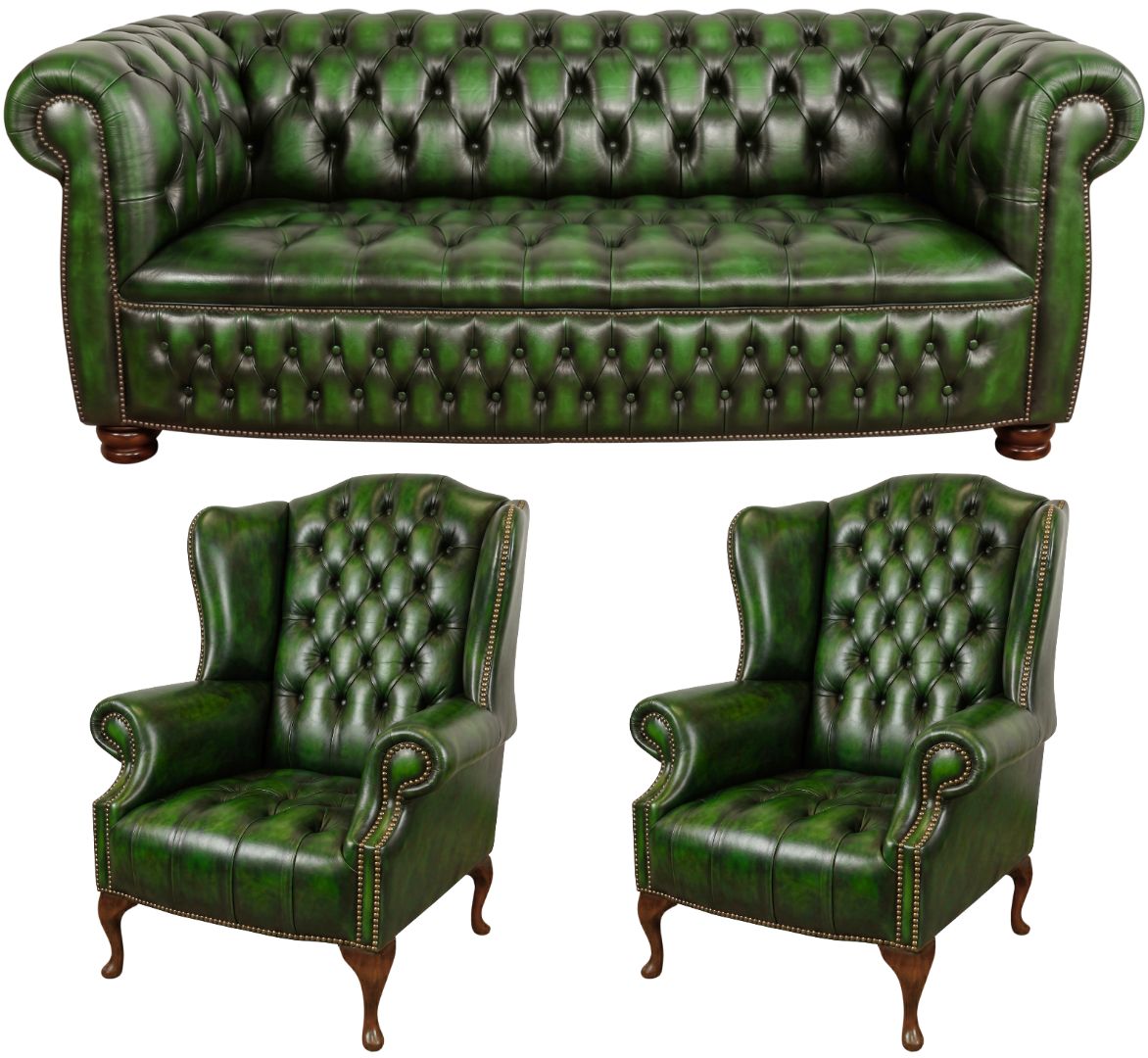 The Balmoral Chesterfield 3 Piece Suite