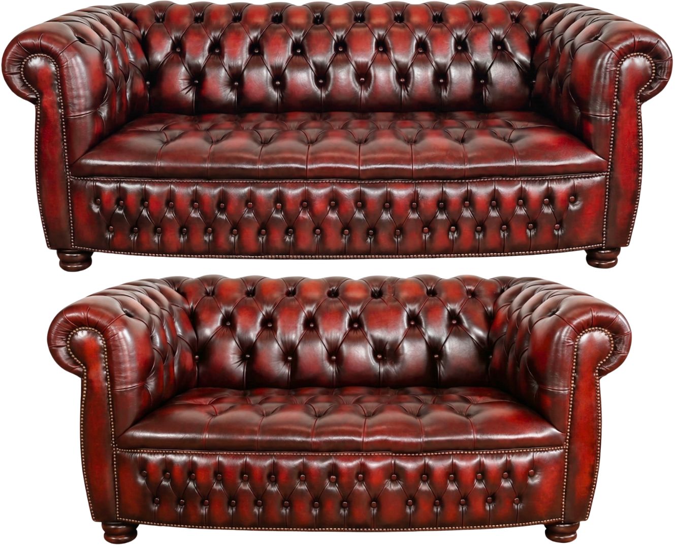The Balmoral Chesterfield 3 Piece Suite