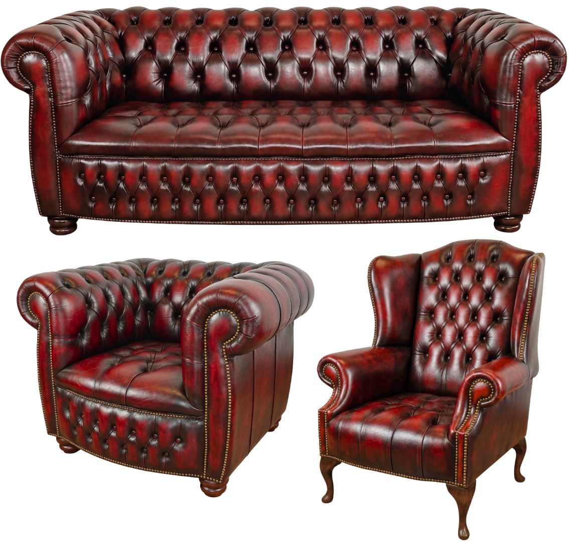 The Balmoral Chesterfield 3 Piece Suite