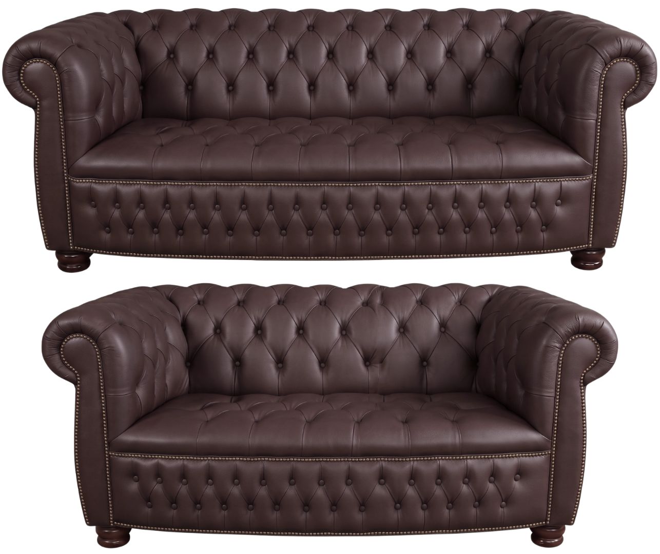 The Balmoral Chesterfield 3 Piece Suite