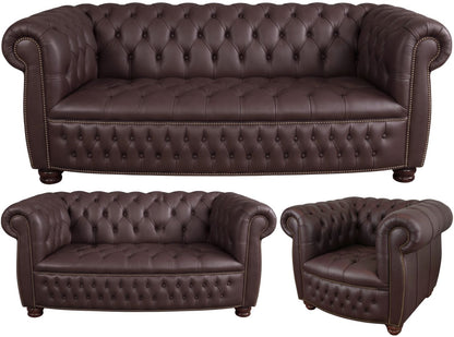 The Balmoral Chesterfield 3 Piece Suite