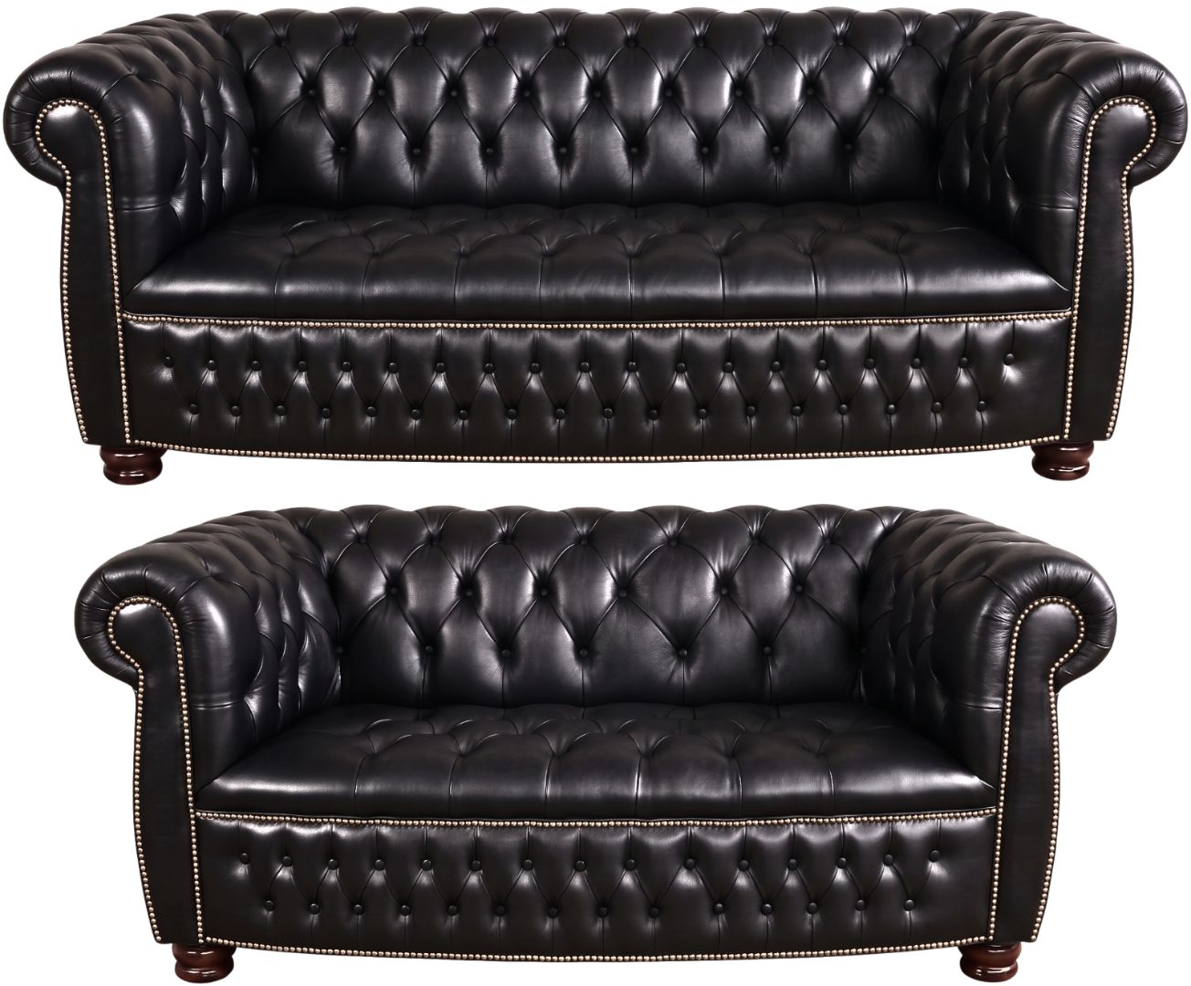 The Balmoral Chesterfield 3 Piece Suite