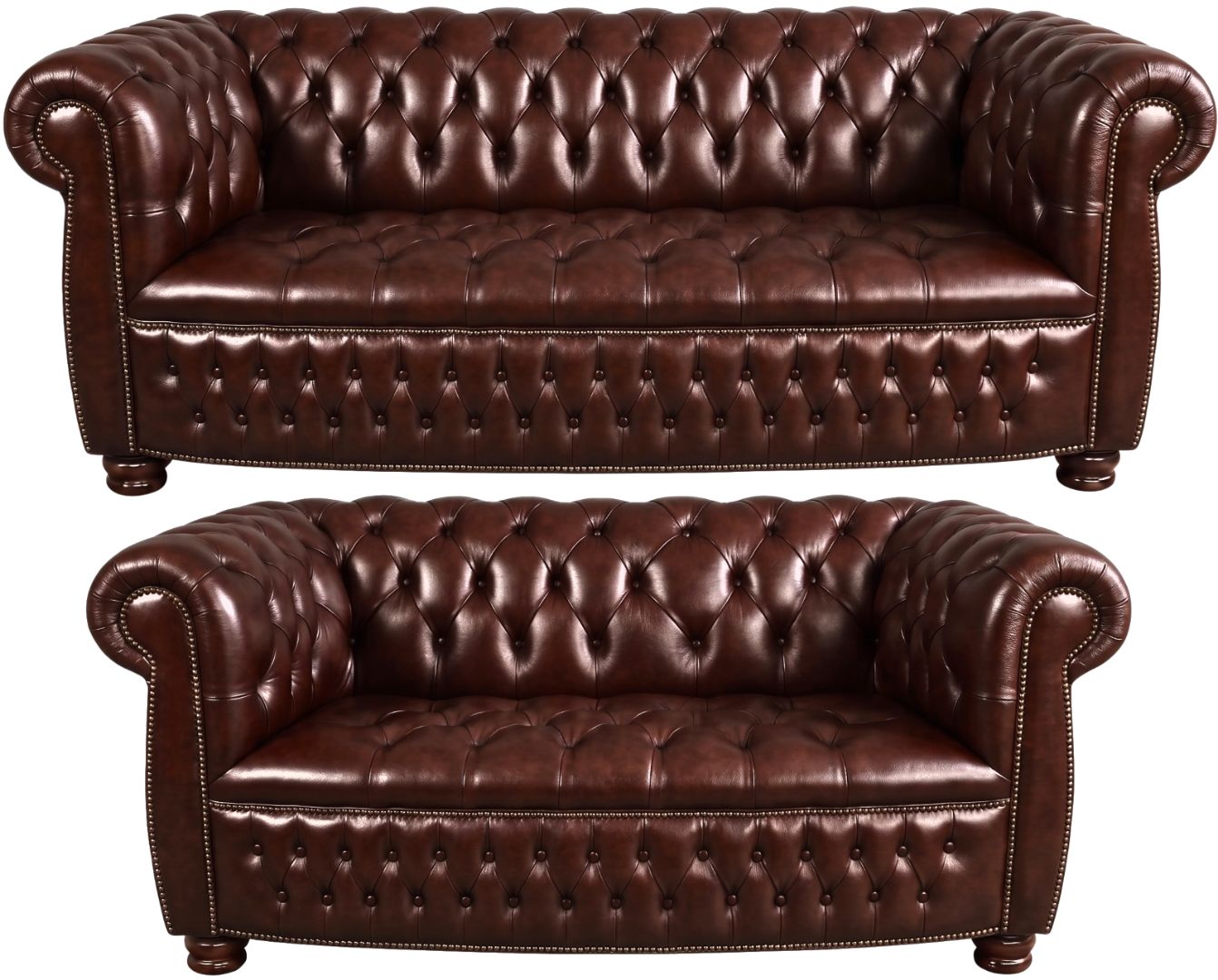 The Balmoral Chesterfield 3 Piece Suite