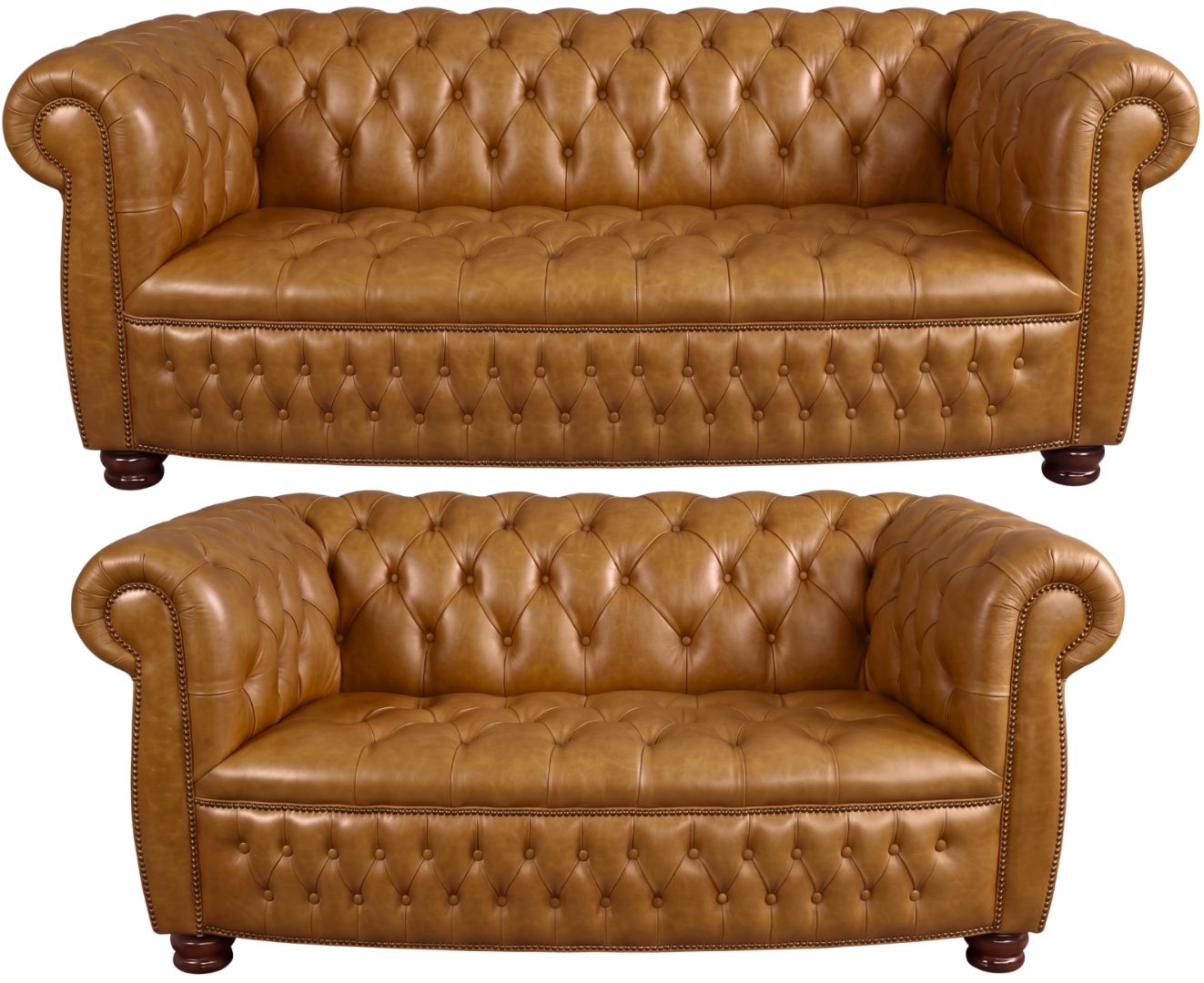 The Balmoral Chesterfield 3 Piece Suite