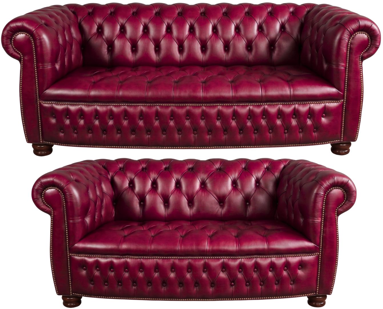 The Balmoral Chesterfield 3 Piece Suite