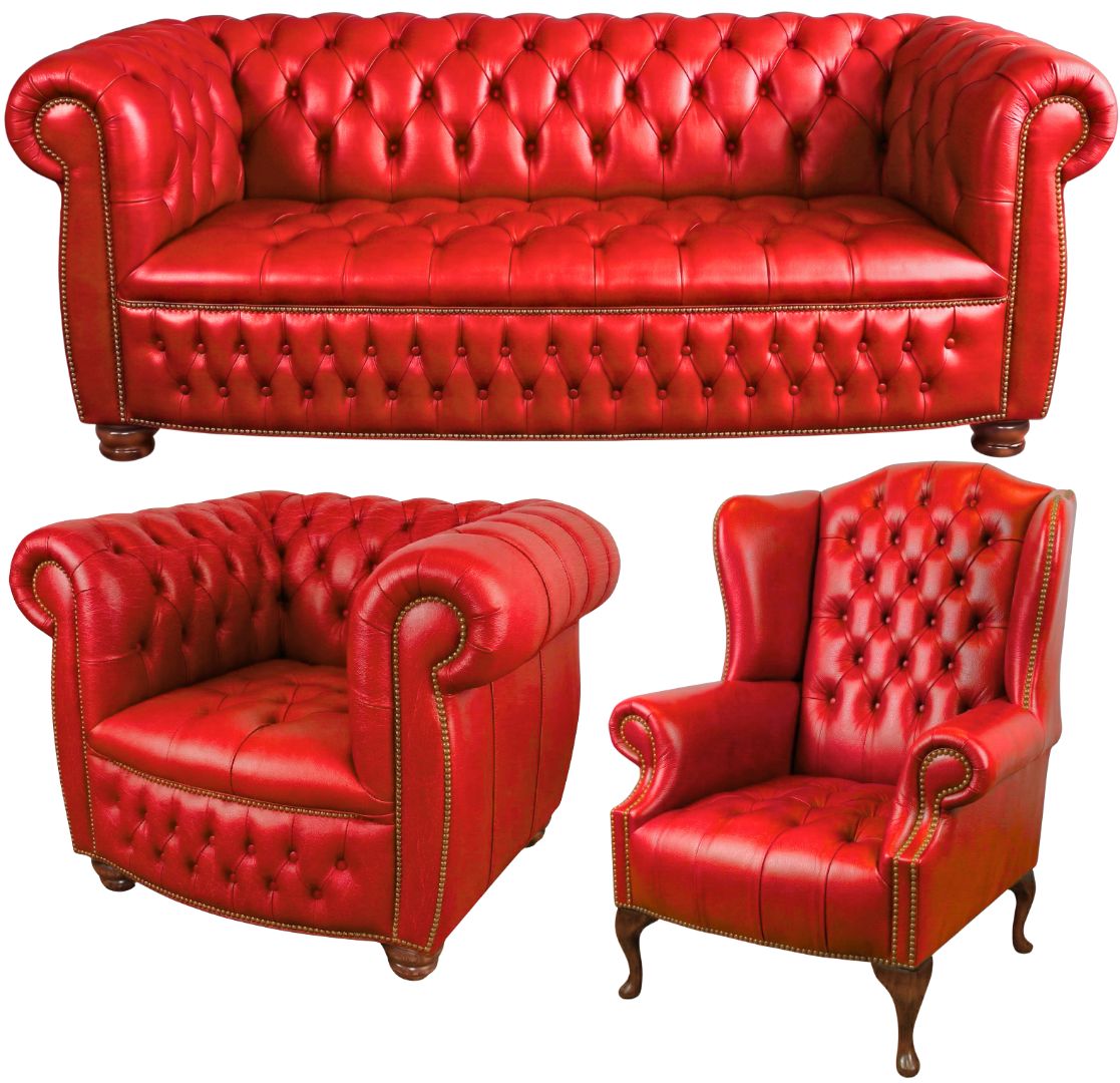 The Balmoral Chesterfield 3 Piece Suite