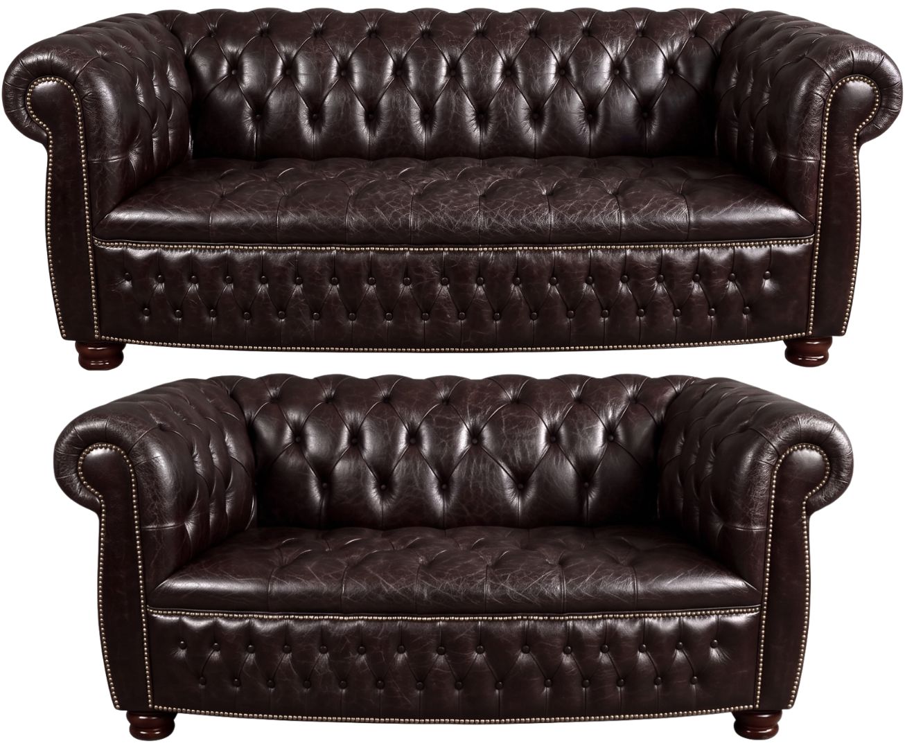 The Balmoral Chesterfield 3 Piece Suite