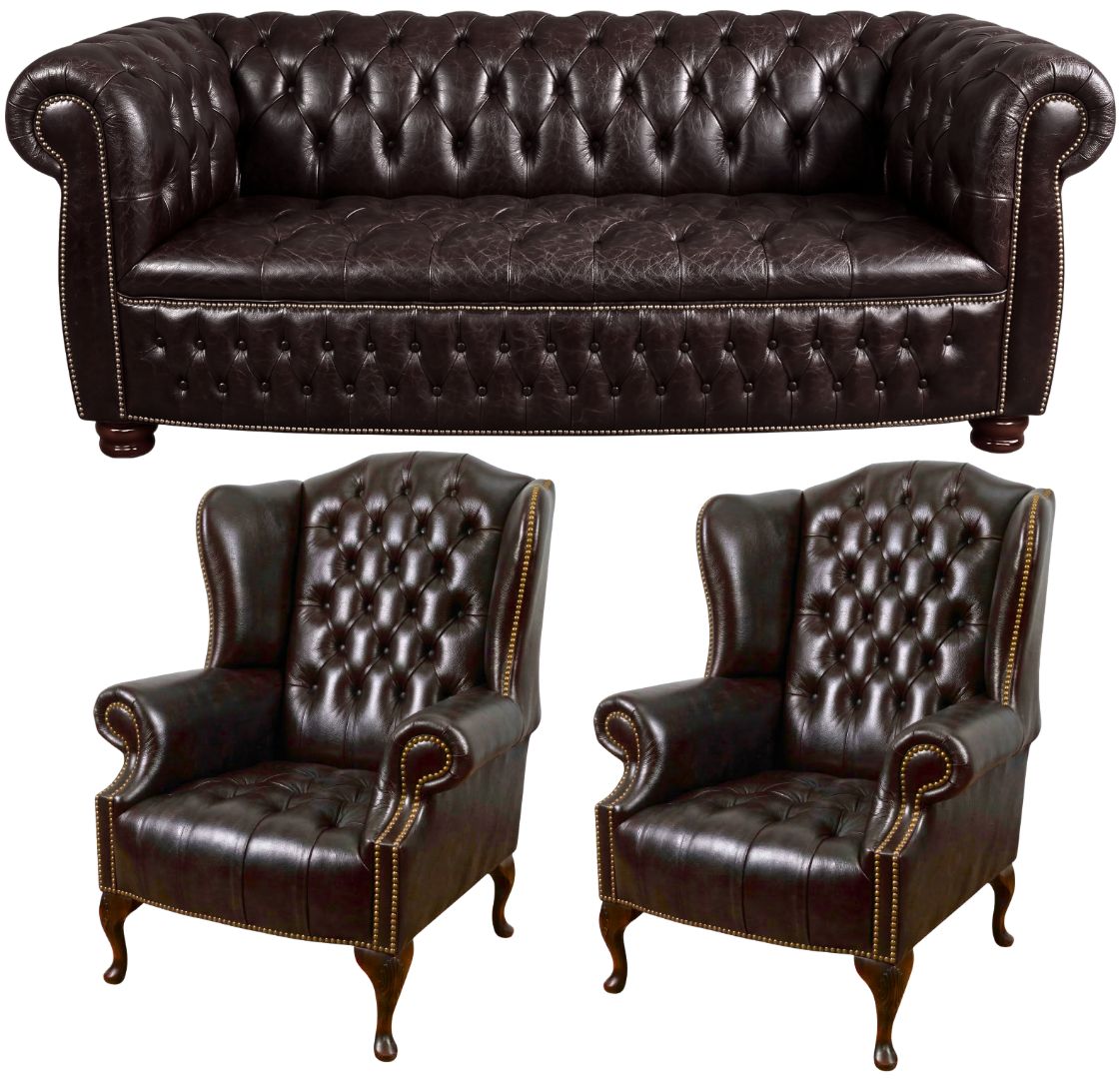 The Balmoral Chesterfield 3 Piece Suite