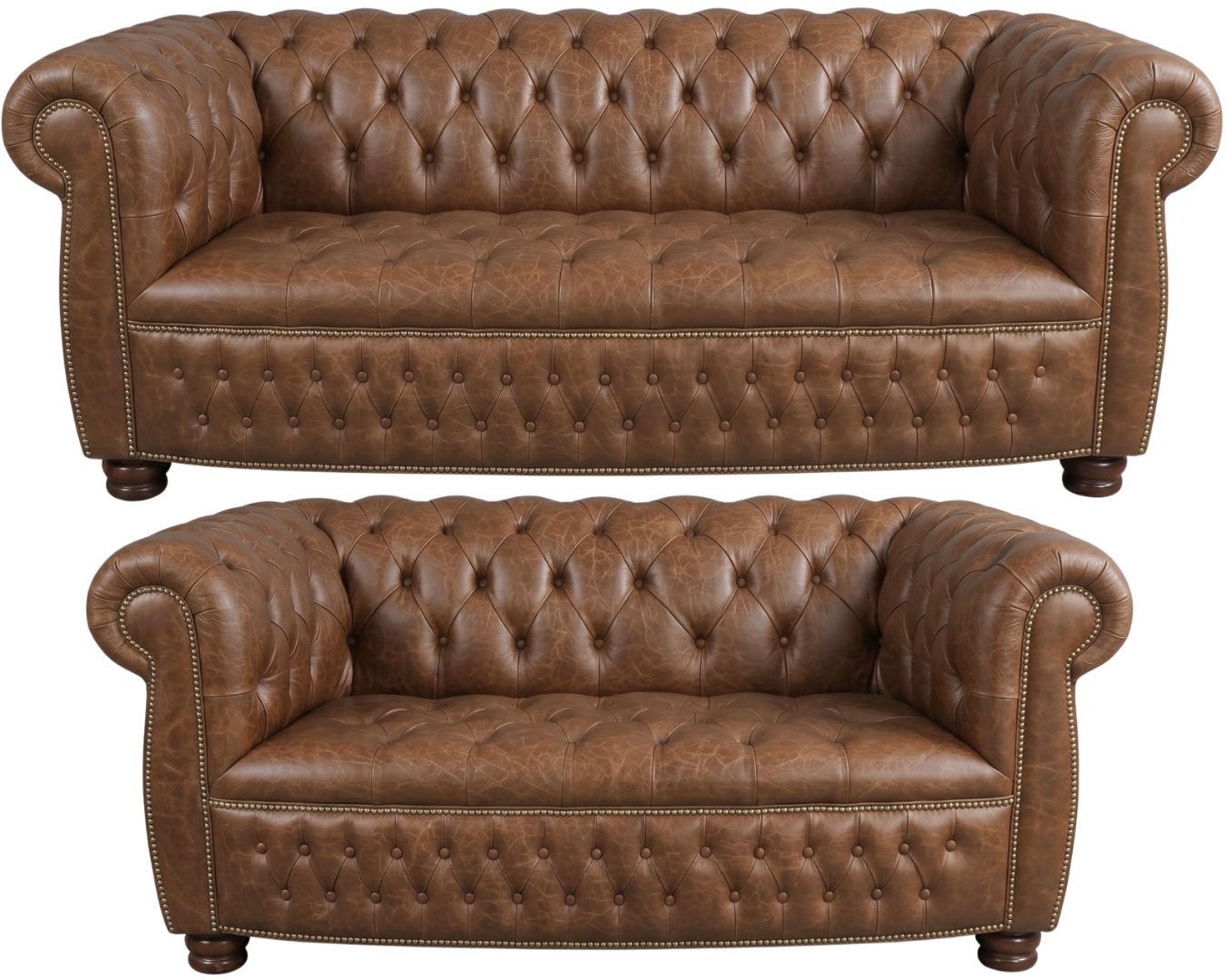 The Balmoral Chesterfield 3 Piece Suite