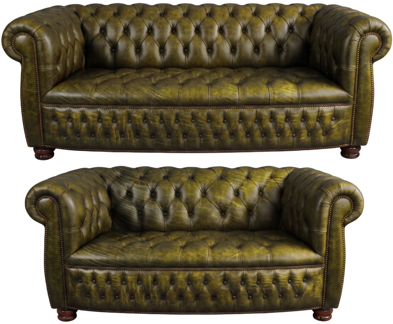 The Balmoral Chesterfield 3 Piece Suite