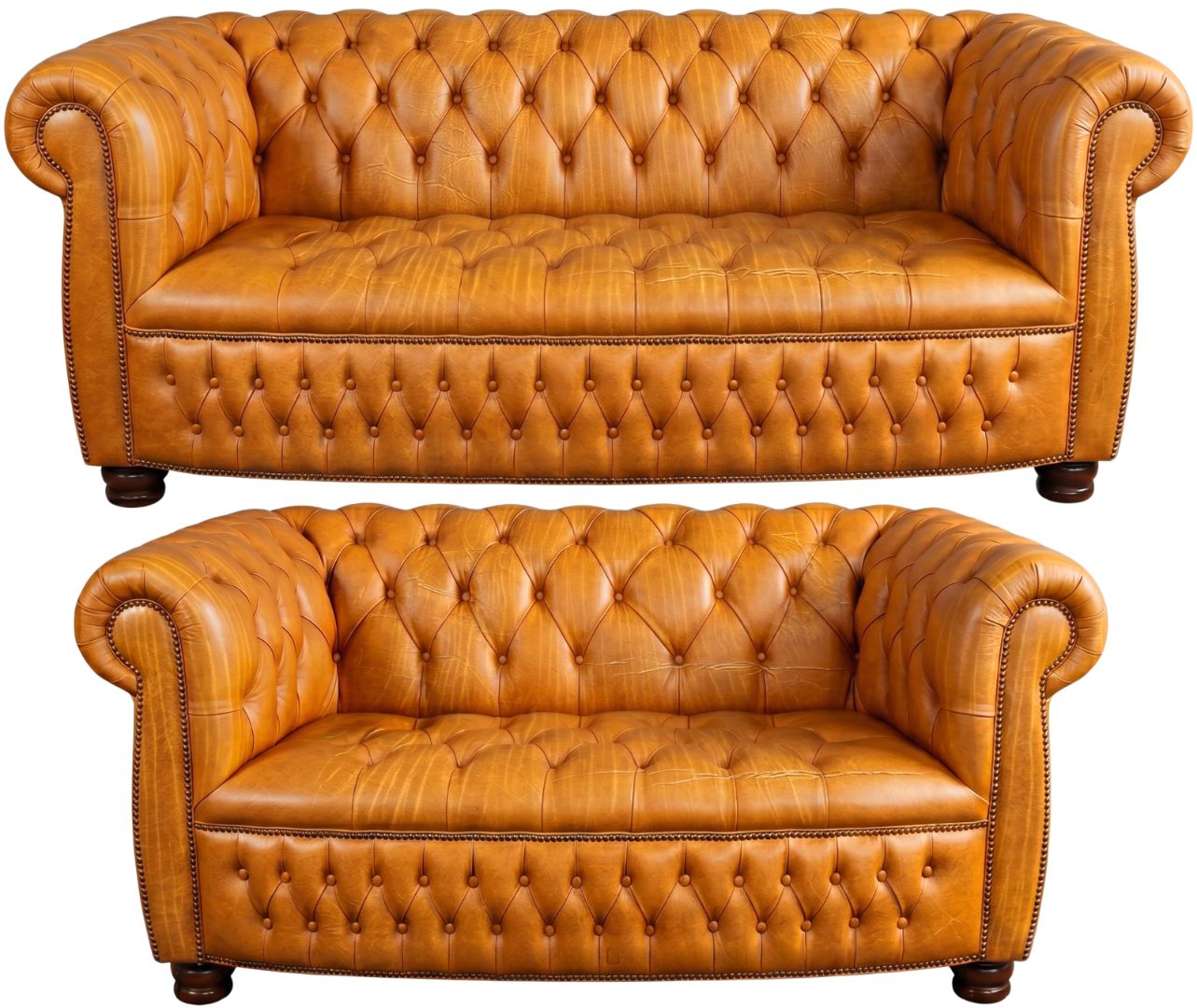 The Balmoral Chesterfield 3 Piece Suite
