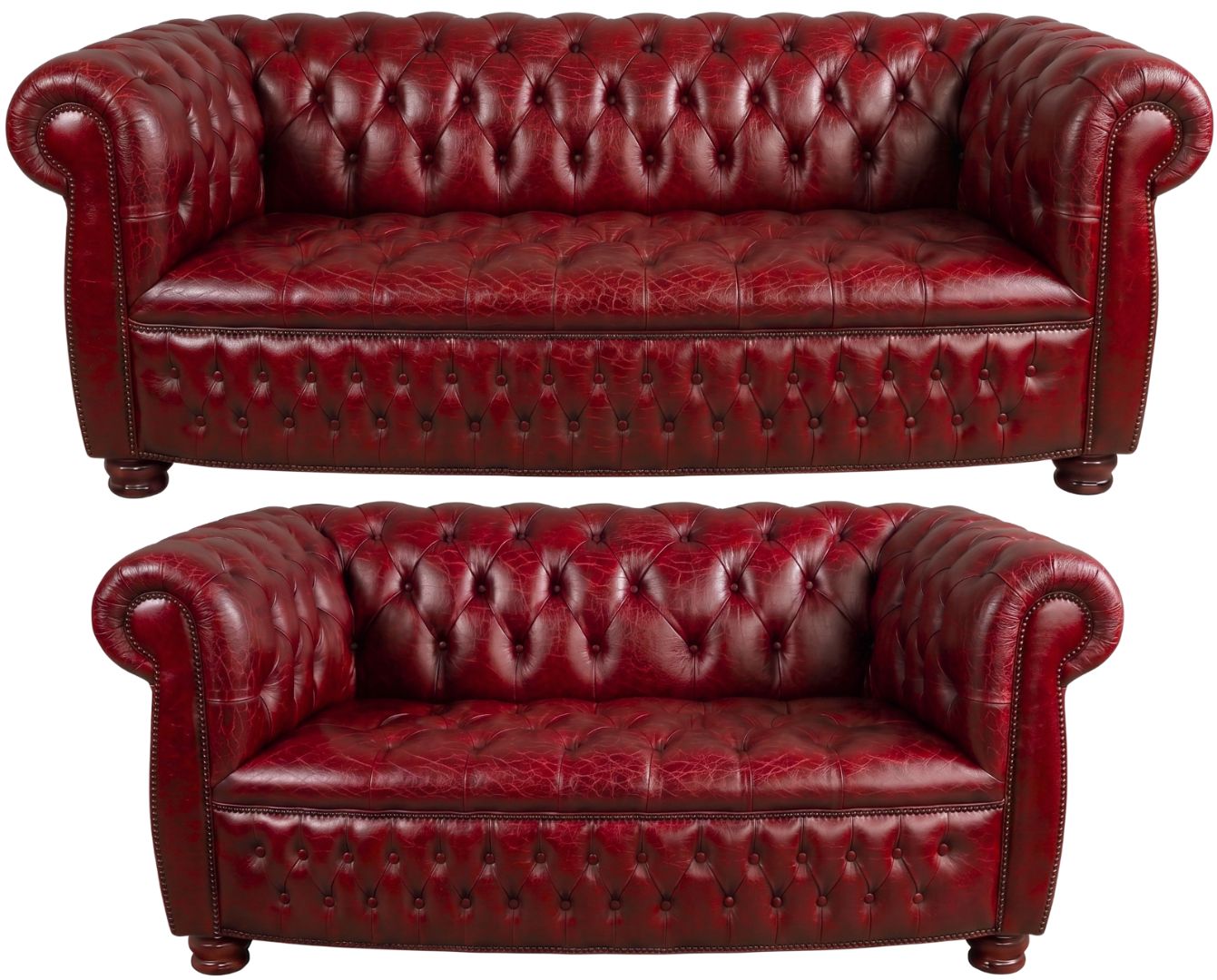 The Balmoral Chesterfield 3 Piece Suite