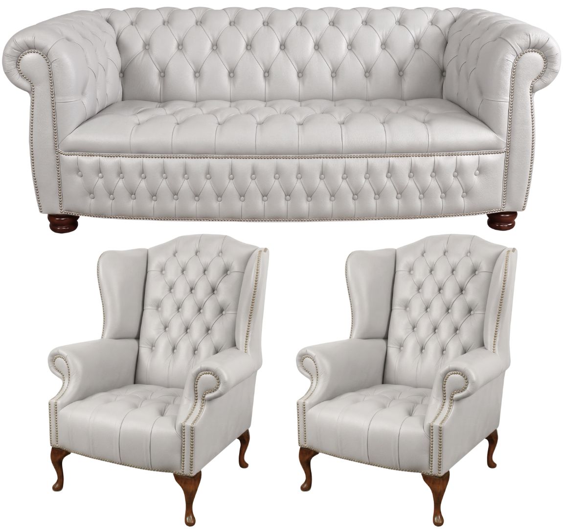 The Balmoral Chesterfield 3 Piece Suite