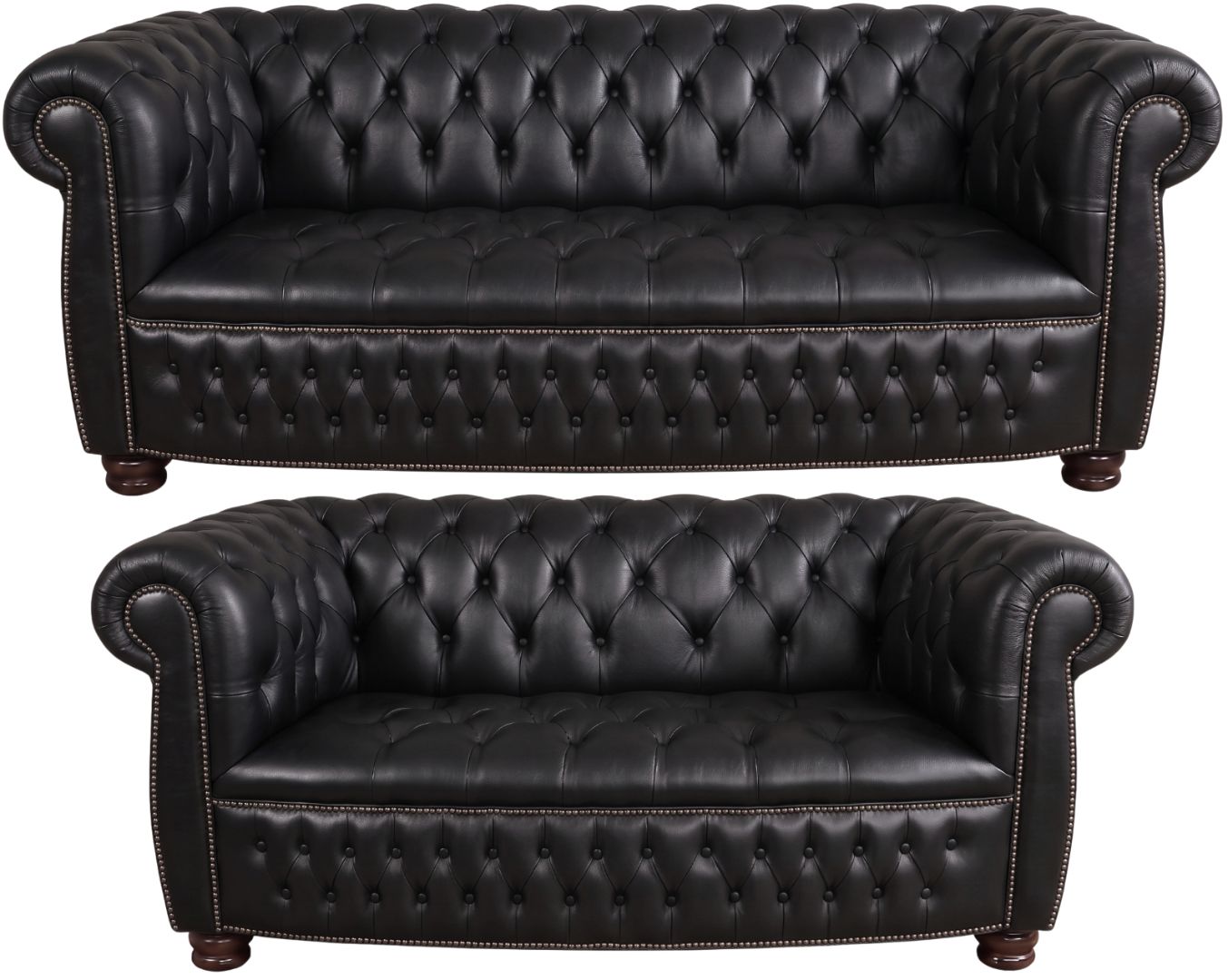 The Balmoral Chesterfield 3 Piece Suite