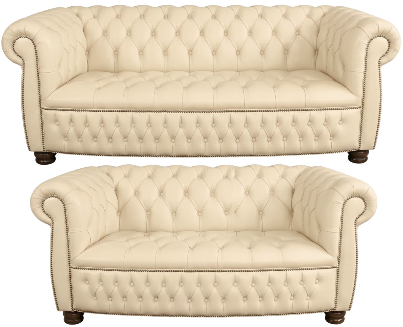 The Balmoral Chesterfield 3 Piece Suite