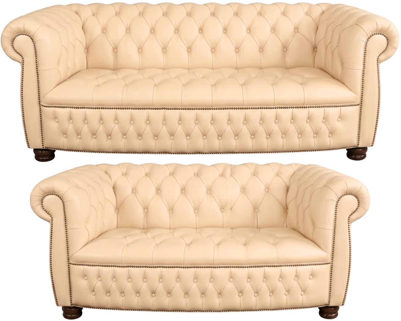 The Balmoral Chesterfield 3 Piece Suite