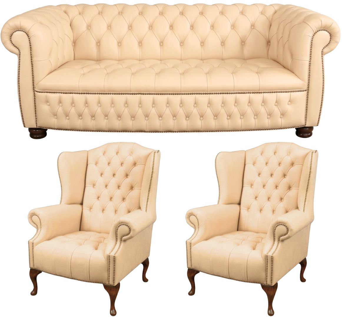 The Balmoral Chesterfield 3 Piece Suite