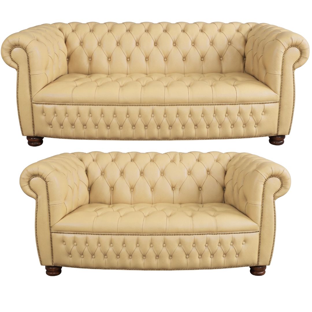 The Balmoral Chesterfield 3 Piece Suite