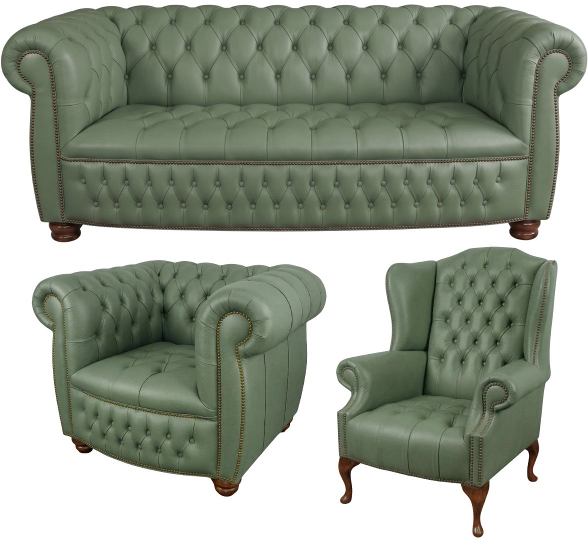 The Balmoral Chesterfield 3 Piece Suite