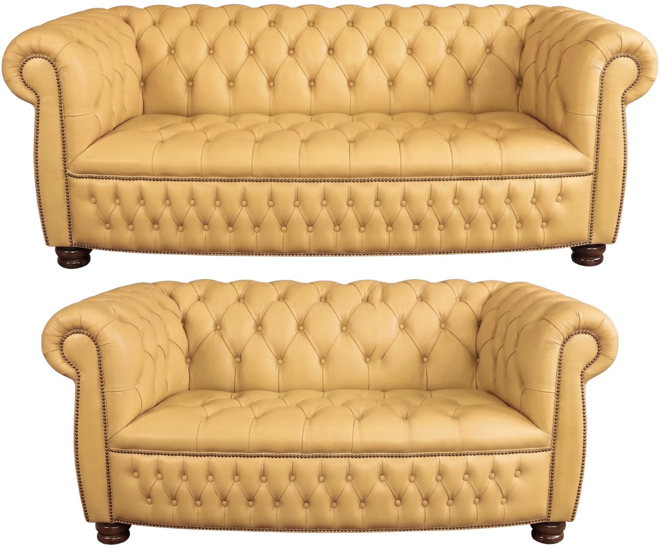 The Balmoral Chesterfield 3 Piece Suite
