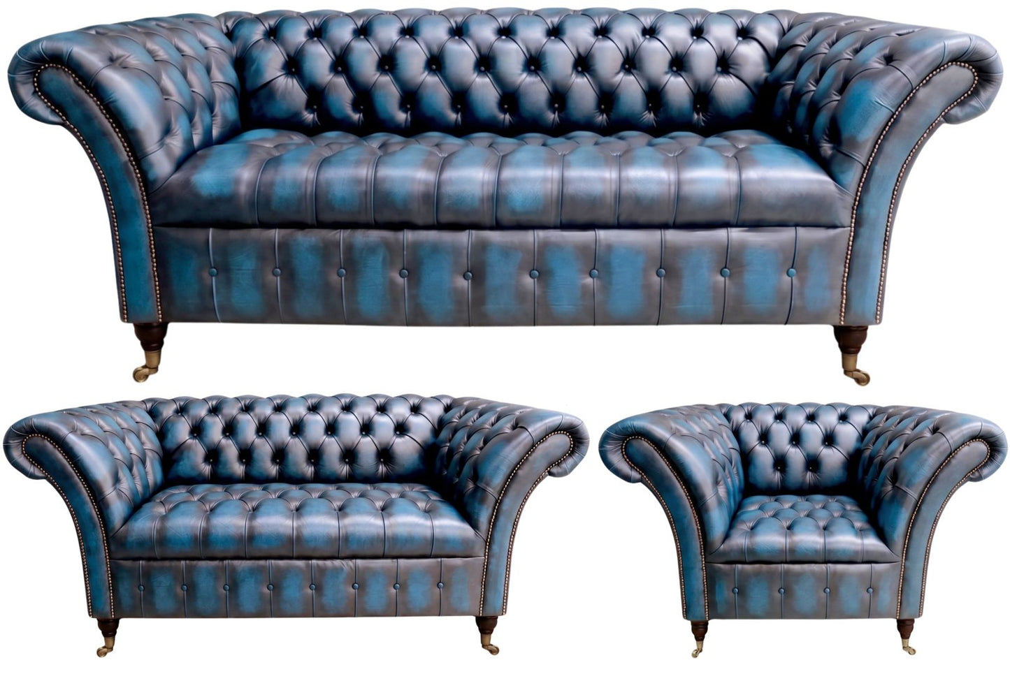 The Buckingham Chesterfield 3 Piece Suite