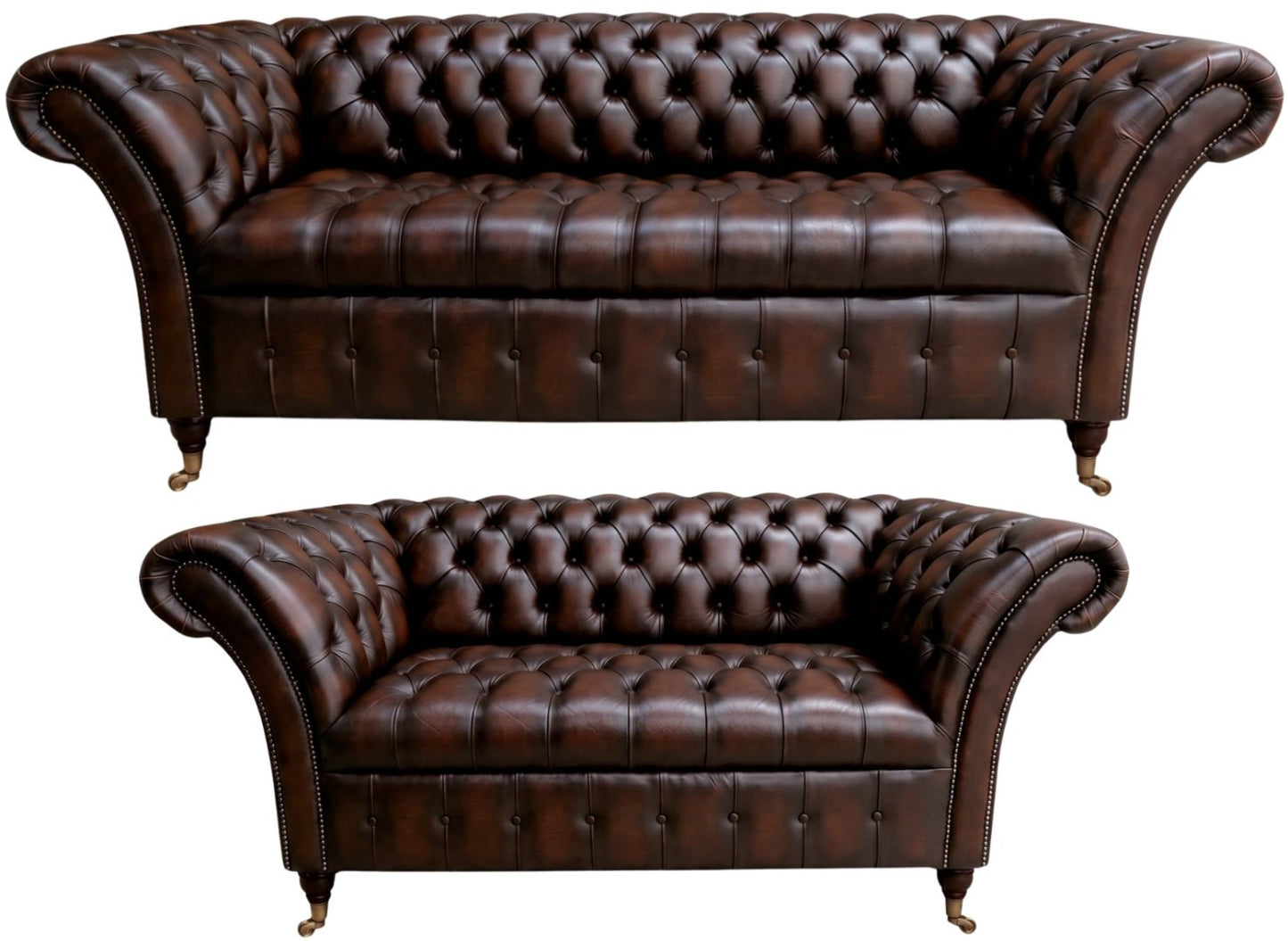 The Buckingham Chesterfield 3 Piece Suite