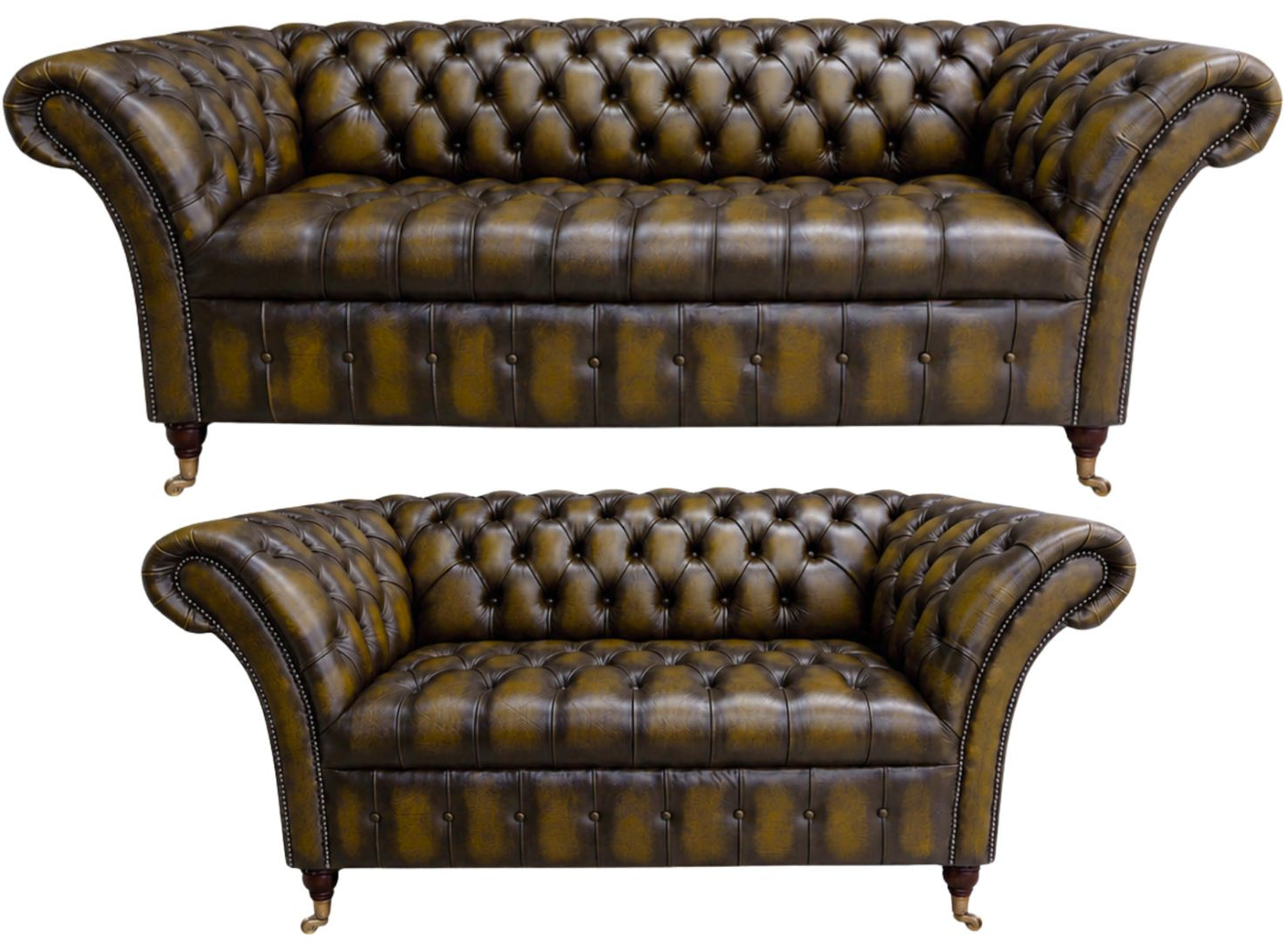 The Buckingham Chesterfield 3 Piece Suite