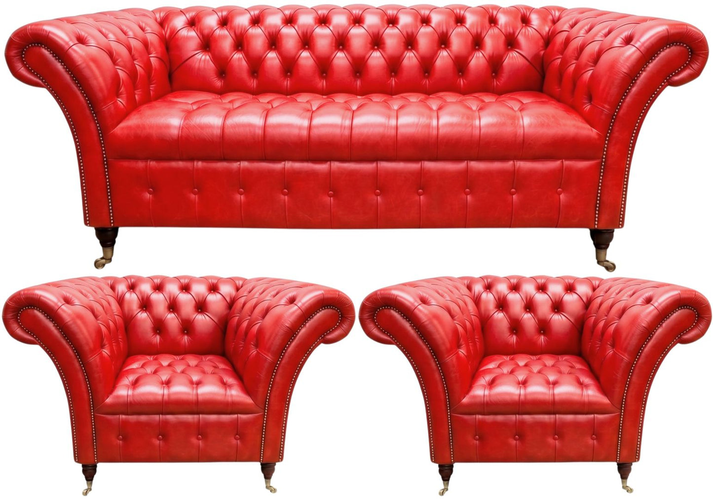 The Buckingham Chesterfield 3 Piece Suite