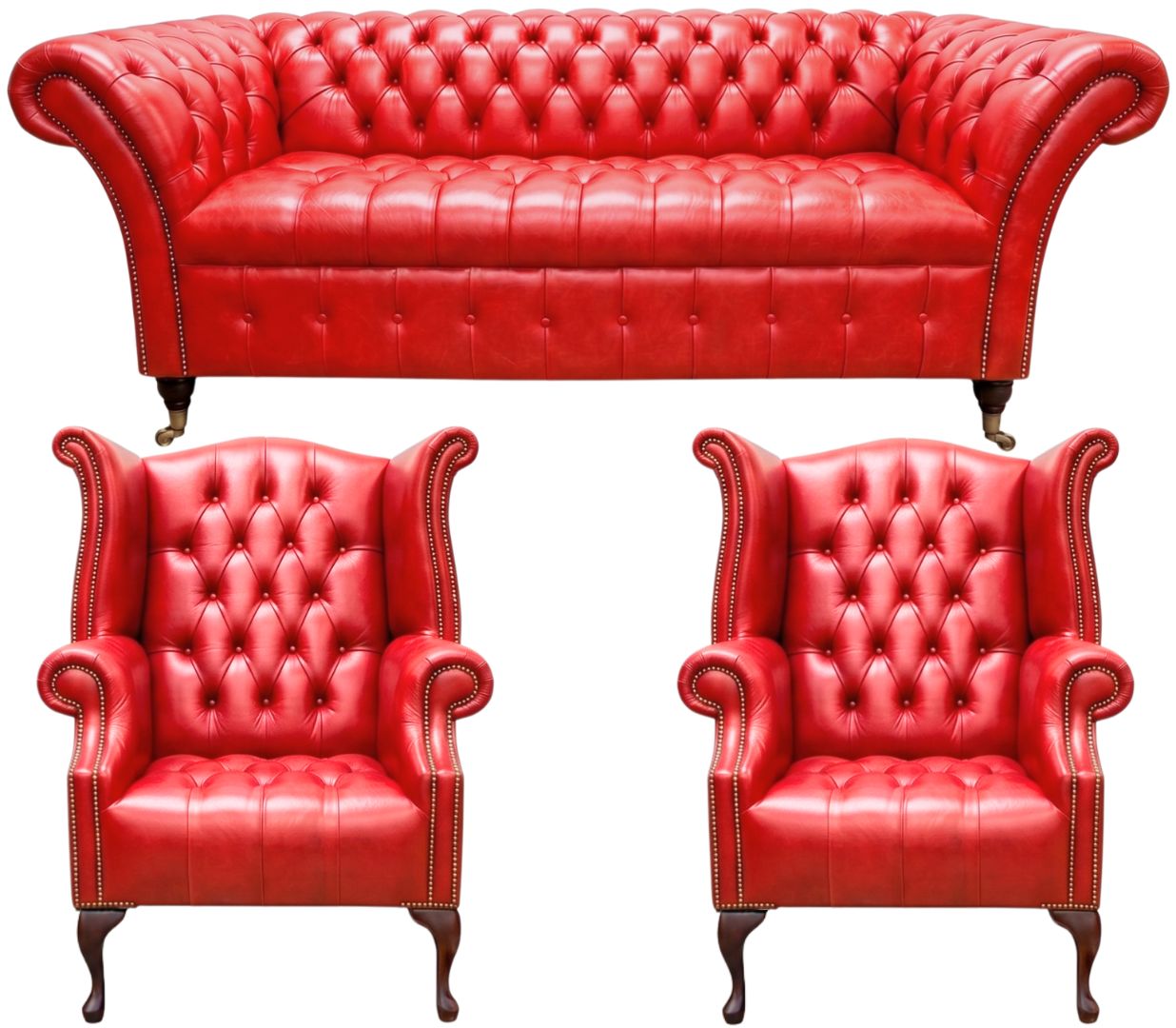 The Buckingham Chesterfield 3 Piece Suite