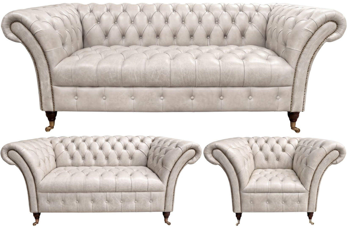 The Buckingham Chesterfield 3 Piece Suite