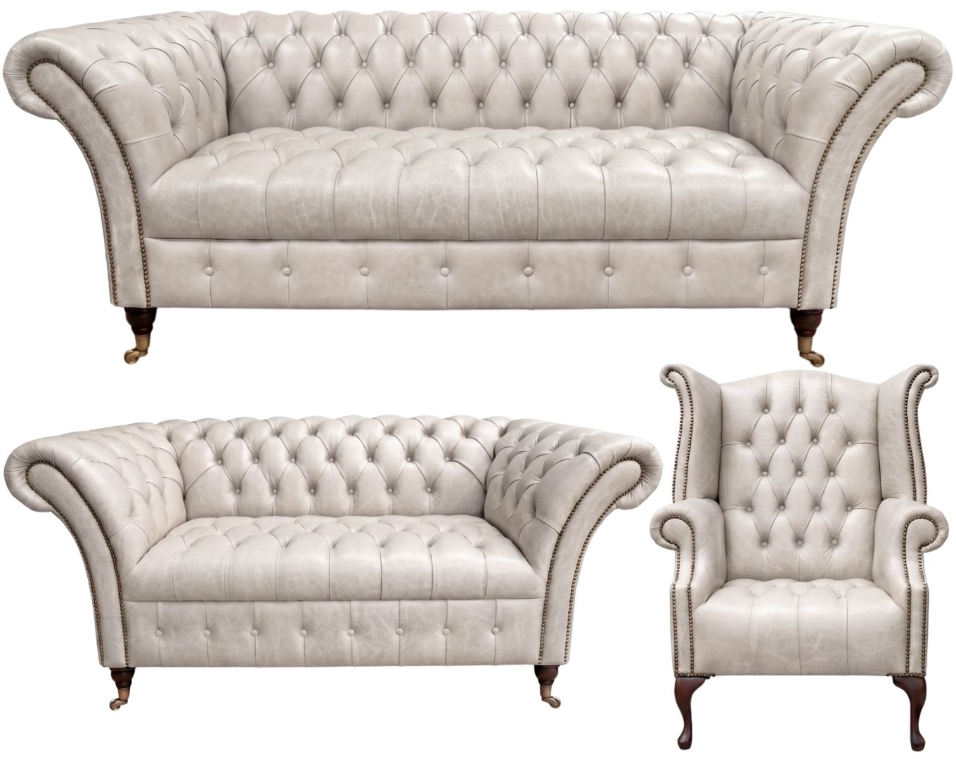 The Buckingham Chesterfield 3 Piece Suite