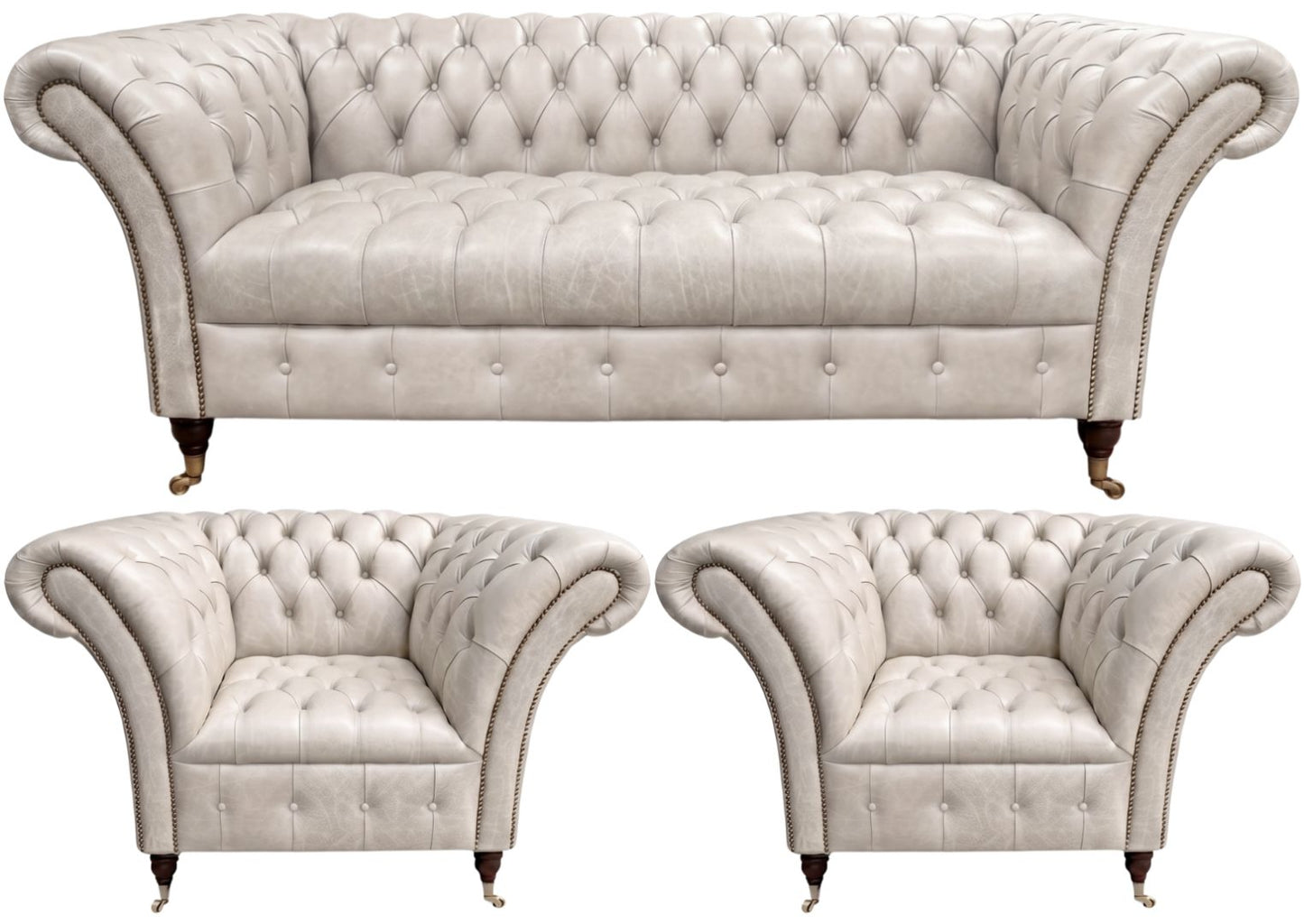 The Buckingham Chesterfield 3 Piece Suite