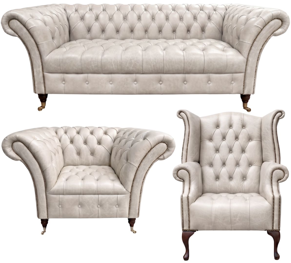 The Buckingham Chesterfield 3 Piece Suite