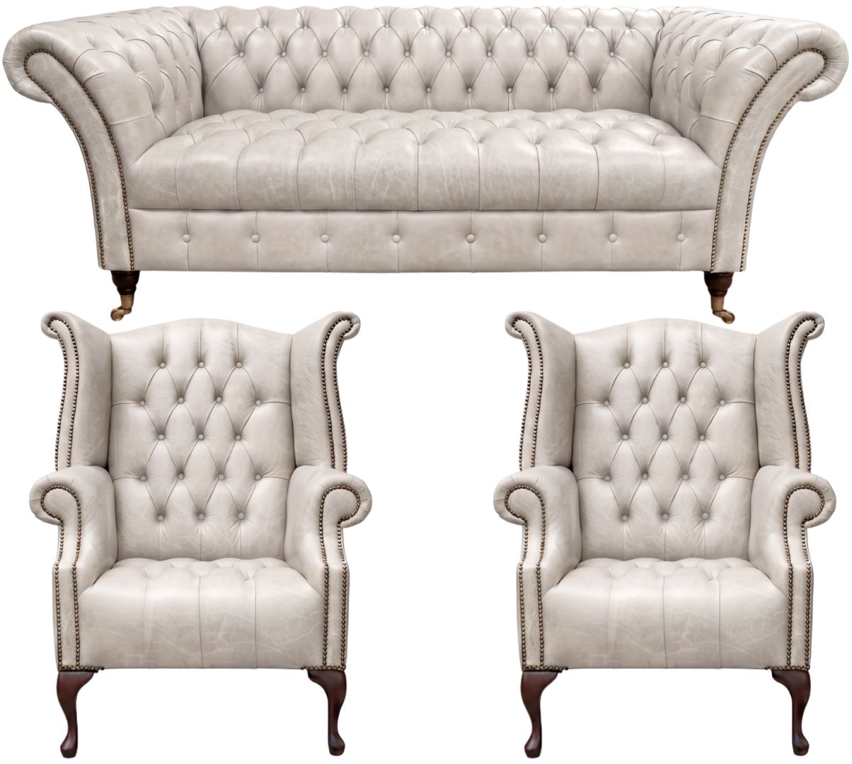 The Buckingham Chesterfield 3 Piece Suite