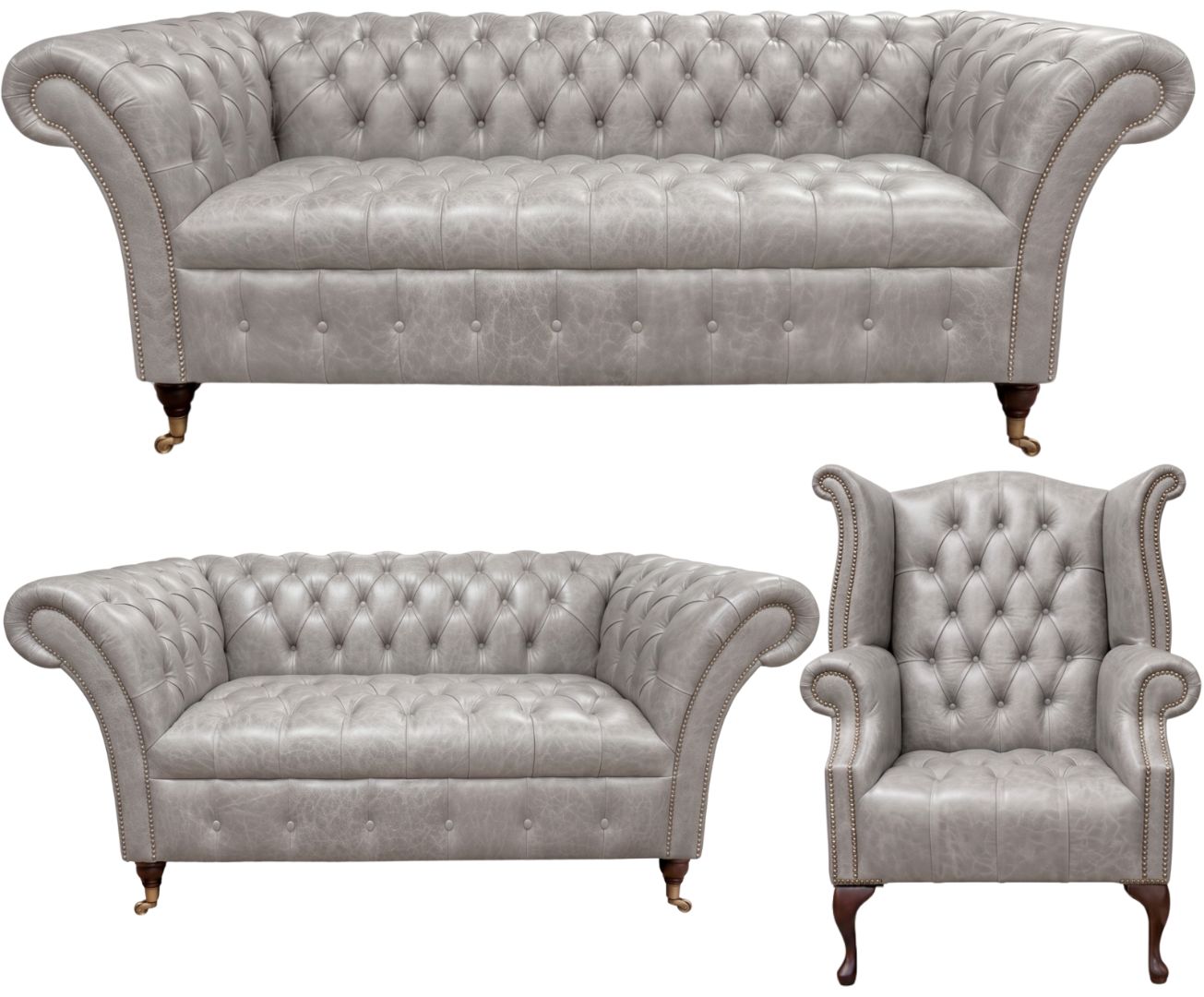 The Buckingham Chesterfield 3 Piece Suite