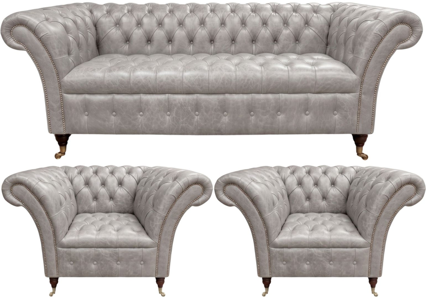 The Buckingham Chesterfield 3 Piece Suite
