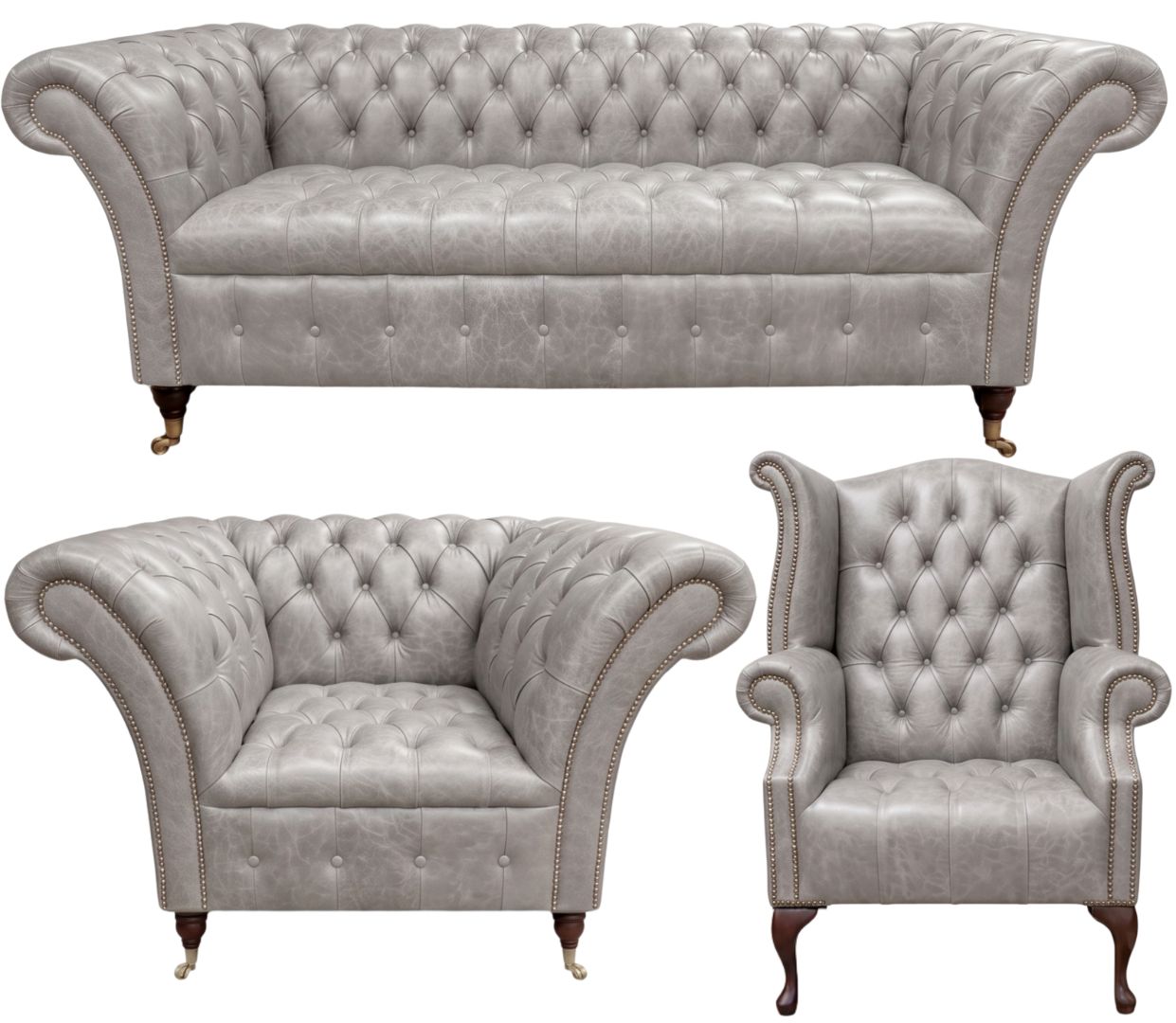 The Buckingham Chesterfield 3 Piece Suite