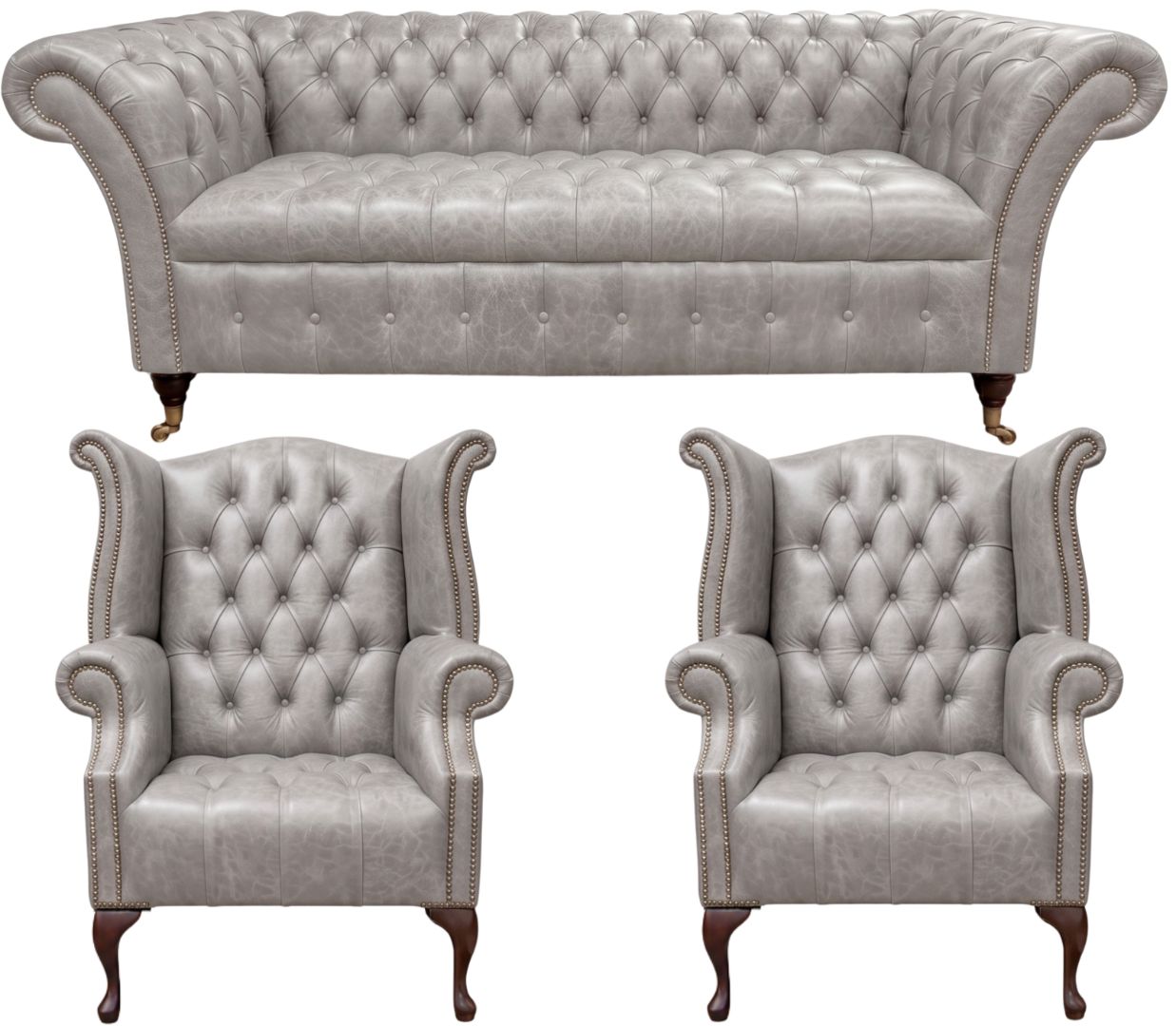 The Buckingham Chesterfield 3 Piece Suite