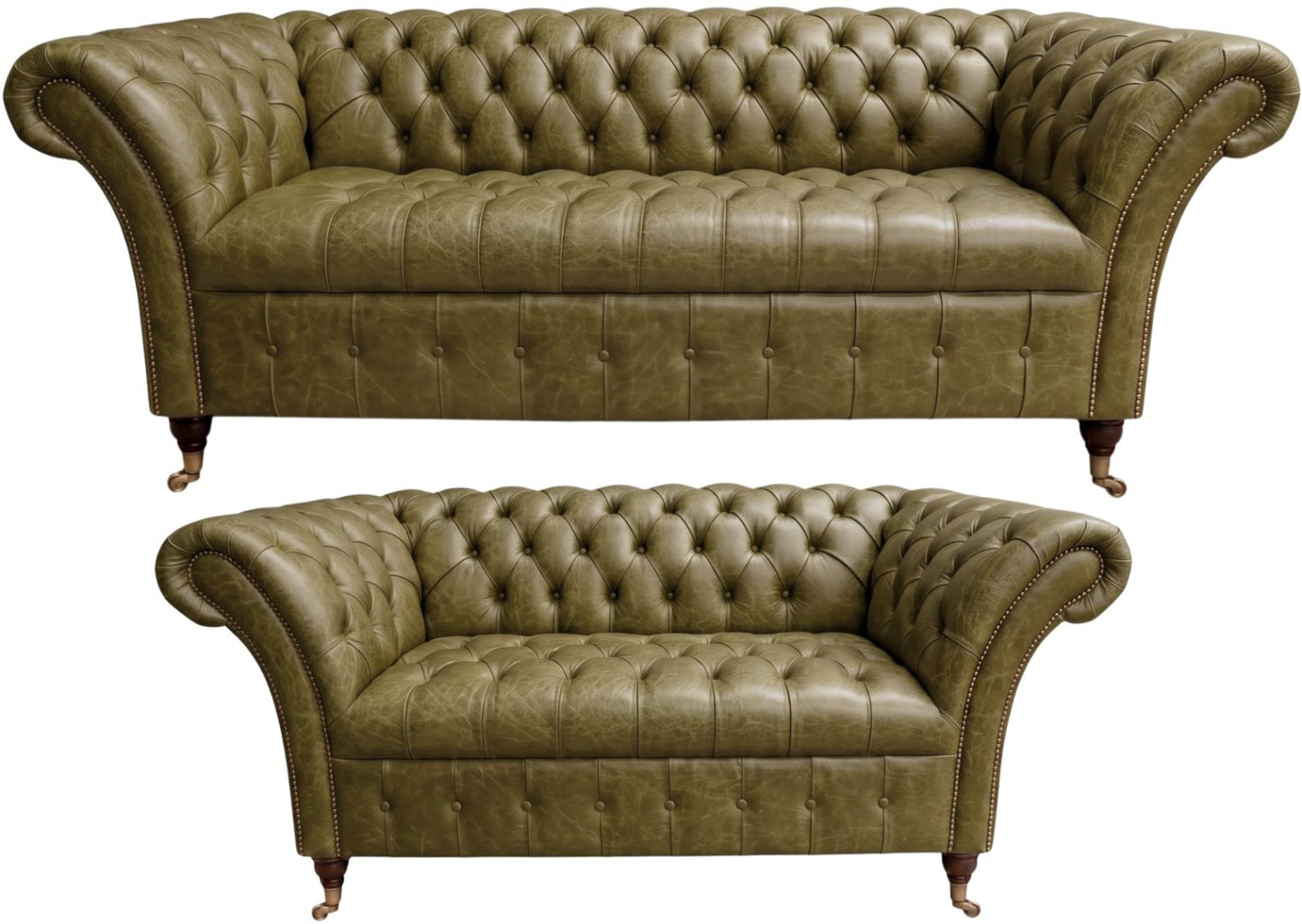 The Buckingham Chesterfield 3 Piece Suite