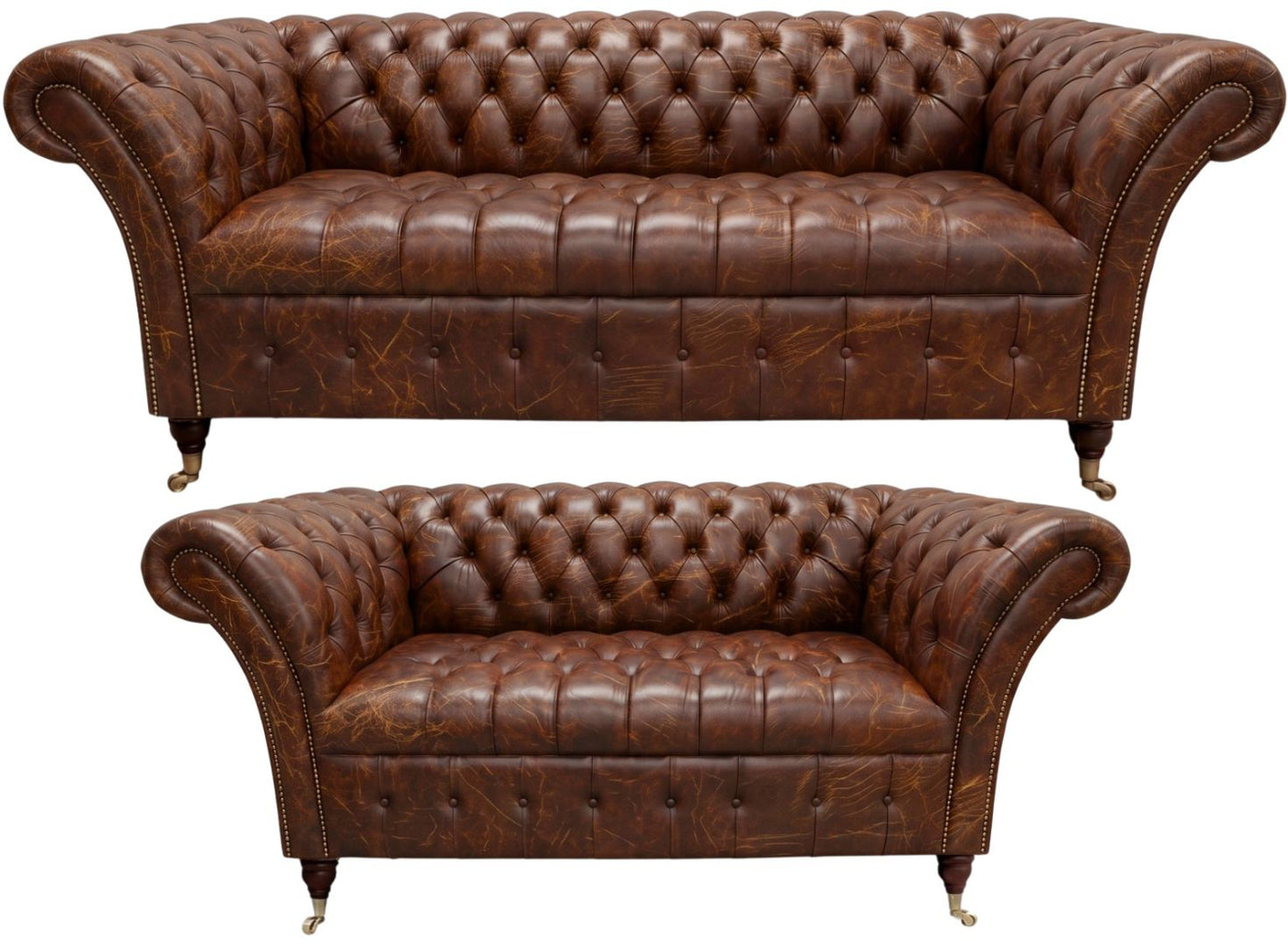 The Buckingham Chesterfield 3 Piece Suite